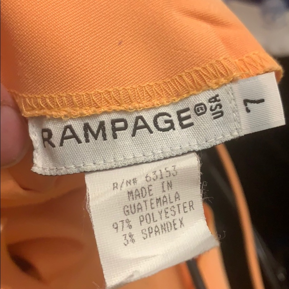Orange Rampage Dress - Picture 5 of 5